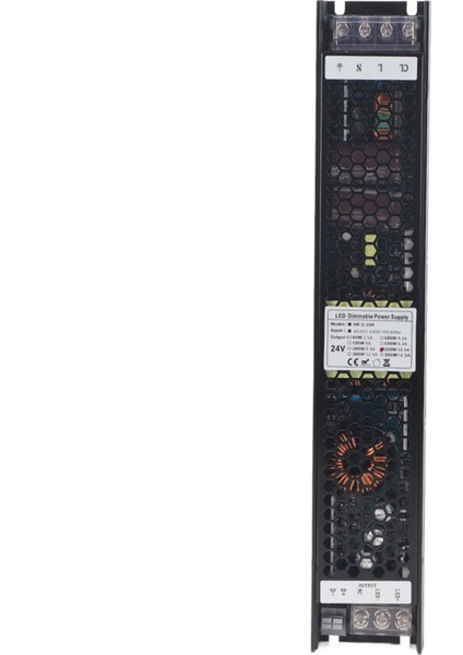 250W Karartma Güç Kaynağı Alüminyum Alaşımlı Muhafaza Scr 0~10V Pwm Dalı Kontrol Yöntemi 24V/10.4A (Yurt Dışından)