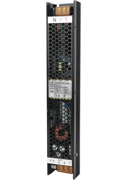 250W Karartma Güç Kaynağı Alüminyum Alaşımlı Muhafaza Scr 0~10V Pwm Dalı Kontrol Yöntemi 24V/10.4A (Yurt Dışından)