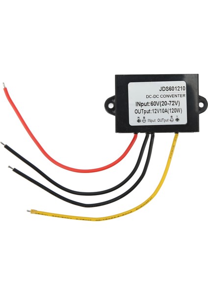 Dc Buck Dönüştürücü Modülü IP67 Su Geçirmez Voltaj Regülatörü Buck Dönüştürücü 20‑72V Giriş 12V 10A 120W Çıkış (Yurt Dışından)