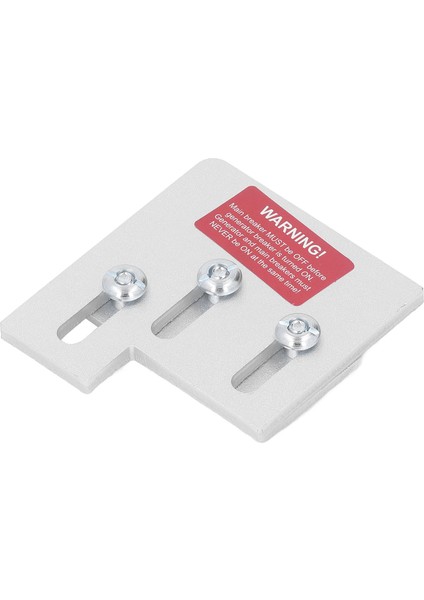 Jeneratör Kilitleme Kiti SD200A Kare D Qo 150 200A Panelleri ile Uyumlu 1 3/8 Ana Dal Kesici Arası Boşluk (Yurt Dışından)