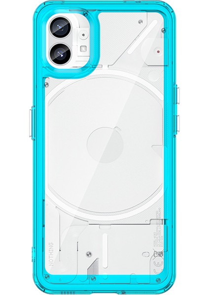 Nothing Phone 1 Kılıf, Şeffaf Tasarımlı Darbeye Dayanıklı Telefon Kılıfı, Tampon Hibrit Şeffaf Kapak Nothing Phone 1 (Yurt Dışından)