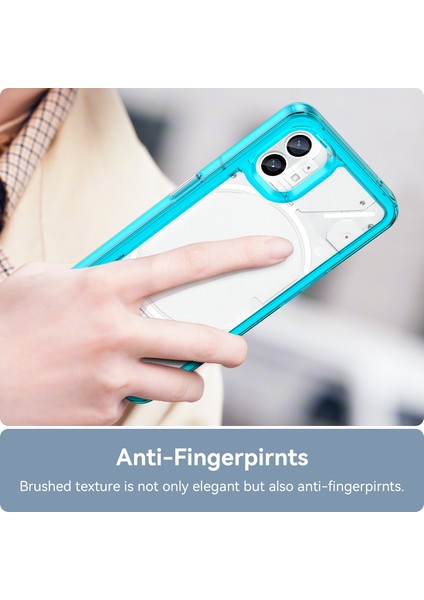 Nothing Phone 1 Kılıf, Şeffaf Tasarımlı Darbeye Dayanıklı Telefon Kılıfı, Tampon Hibrit Şeffaf Kapak Nothing Phone 1 (Yurt Dışından) fırsatları