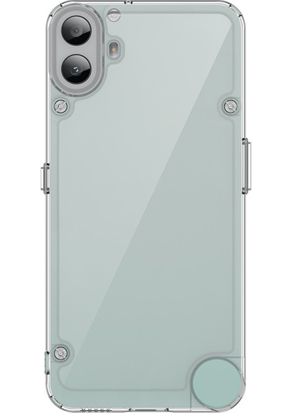 Nothing Cmf Phone 1 Kılıf, Şeffaf Tasarımlı Darbeye Dayanıklı Telefon Kılıfı, Tampon Hibrit Şeffaf Kapak Nothing Cmf Phone 1 (Yurt Dışından)