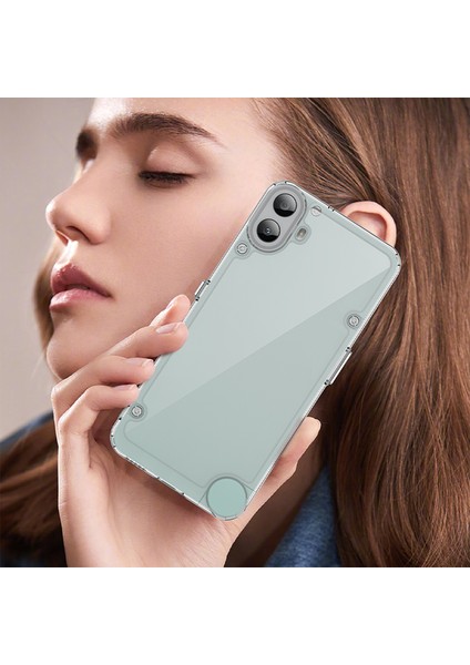Nothing Cmf Phone 1 Kılıf, Şeffaf Tasarımlı Darbeye Dayanıklı Telefon Kılıfı, Tampon Hibrit Şeffaf Kapak Nothing Cmf Phone 1 (Yurt Dışından) indirimleri