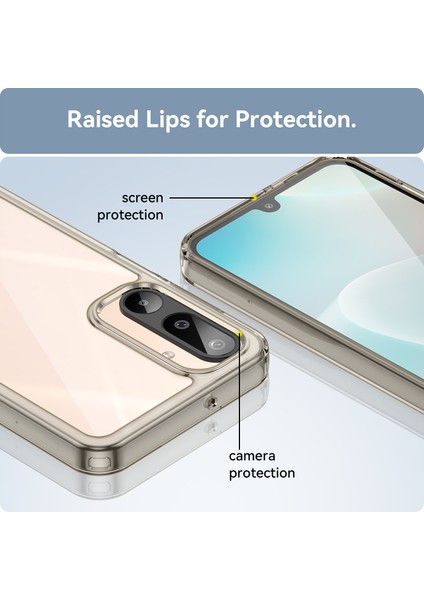 Samsung Galaxy M16 5g Kılıf, Şeffaf Tasarımlı Darbeye Dayanıklı Telefon Kılıfı, Tampon Hibrit Şeffaf Kapak Samsung Galaxy M16 5g (Yurt Dışından) fırsatları