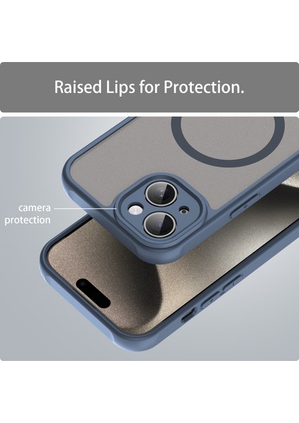 Iphone 15 Plus Telefon Kılıfı, Manyetik Darbeye Dayanıklı Telefon Kılıfı, Şeffaf Hibrit Kapak Iphone 15 Plus (Yurt Dışından) indirimleri