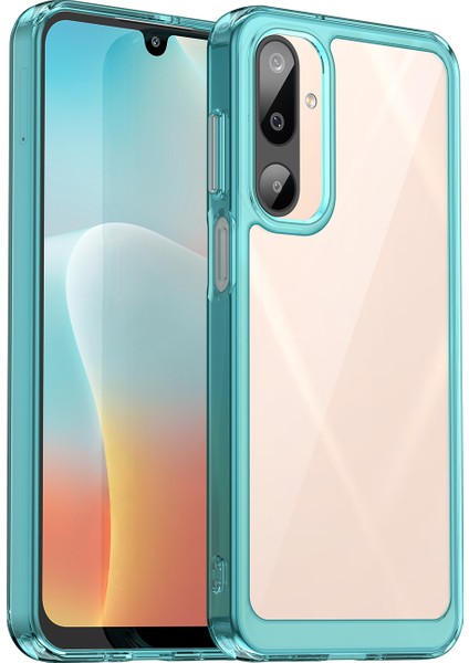 Samsung Galaxy M16 5g Kılıf, Şeffaf Tasarımlı Darbeye Dayanıklı Telefon Kılıfı, Tampon Hibrit Şeffaf Kapak Samsung Galaxy M16 5g (Yurt Dışından)