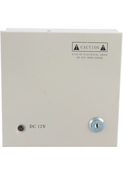 Kanal 12V Cctv Güç Kaynağı 3A Sigorta Kapalı Devre Tv Güç Kaynağı Metal Kutu Kilidi 110V 220V (Yurt Dışından)