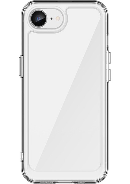 IPhone 16E Kılıf, Şeffaf Tasarımlı Darbeye Dayanıklı Telefon Kılıfı, Tampon Hibrit Şeffaf Kapak IPhone 16E (Yurt Dışından)