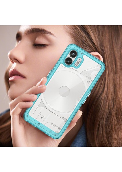 Nothing Phone 2 Kılıf, Şeffaf Tasarımlı Darbeye Dayanıklı Telefon Kılıfı, Tampon Hibrit Şeffaf Kapak Nothing Phone 2 (Yurt Dışından) modelleri
