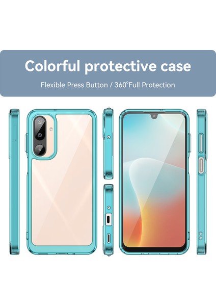 Samsung Galaxy M16 5g Kılıf, Şeffaf Tasarımlı Darbeye Dayanıklı Telefon Kılıfı, Tampon Hibrit Şeffaf Kapak Samsung Galaxy M16 5g (Yurt Dışından) indirimleri