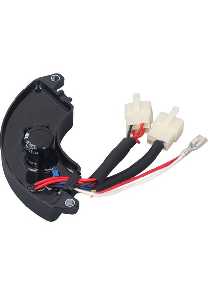 Jeneratör Otomatik Voltaj Regülatörü 3 Faz 8 Kablolu Abs Kabuk 400V 220UF Kondansatör Avr Voltaj Regülatörü (Yurt Dışından)