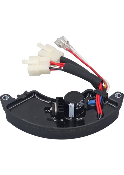 Jeneratör Otomatik Voltaj Regülatörü 3 Faz 8 Kablolu Abs Kabuk 400V 220UF Kondansatör Avr Voltaj Regülatörü (Yurt Dışından)