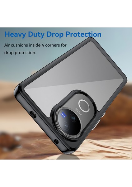 Vivo V50 Kılıf, Şeffaf Tasarımlı Darbeye Dayanıklı Telefon Kılıfı, Tampon Hibrit Şeffaf Kapak Vivo V50 (Yurt Dışından) fırsatları