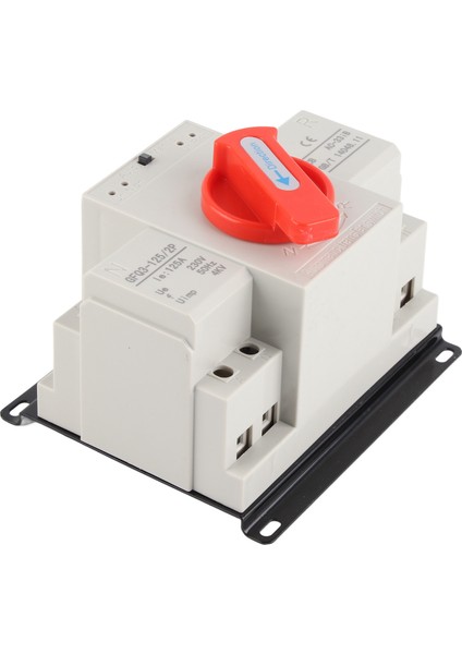 AC230V 125A Mini Çift Güç Otomatik Transfer Anahtarı Ats 2p Jeneratör Transfer Değişim Anahtarı (Yurt Dışından)
