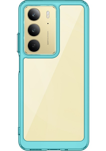 Oppo Realme 14X 5g Kılıf, Şeffaf Tasarımlı Darbeye Dayanıklı Telefon Kılıfı, Tampon Hibrit Şeffaf Kapak Oppo Realme 14X 5g (Yurt Dışından)