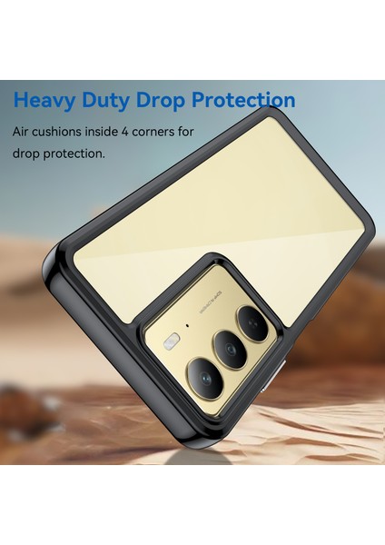 Oppo Realme 14X 5g Kılıf, Şeffaf Tasarımlı Darbeye Dayanıklı Telefon Kılıfı, Tampon Hibrit Şeffaf Kapak Oppo Realme 14X 5g (Yurt Dışından) fırsatları