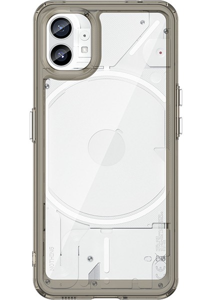 Nothing Phone 1 Kılıf, Şeffaf Tasarımlı Darbeye Dayanıklı Telefon Kılıfı, Tampon Hibrit Şeffaf Kapak Nothing Phone 1 (Yurt Dışından)