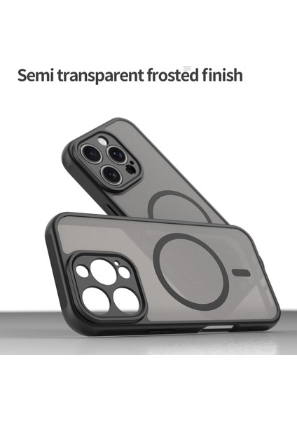 Iphone 16 Pro Telefon Kılıfı, Manyetik Darbeye Dayanıklı Telefon Kılıfı, Şeffaf Hibrit Kapak Iphone 16 Pro (Yurt Dışından) modelleri