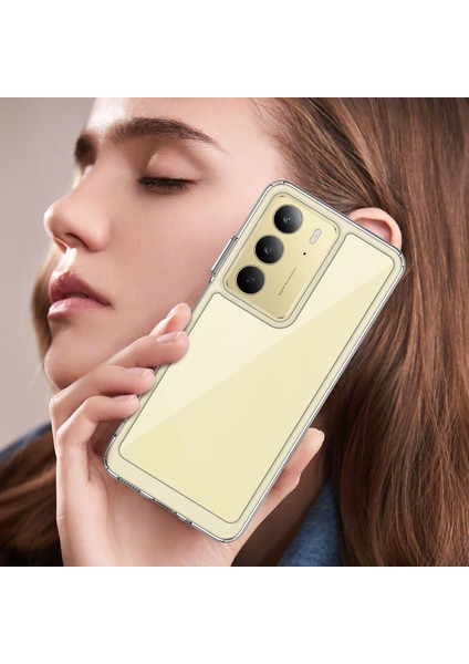 Oppo Realme 14X 5g Kılıf, Şeffaf Tasarımlı Darbeye Dayanıklı Telefon Kılıfı, Tampon Hibrit Şeffaf Kapak Oppo Realme 14X 5g (Yurt Dışından) fırsatları
