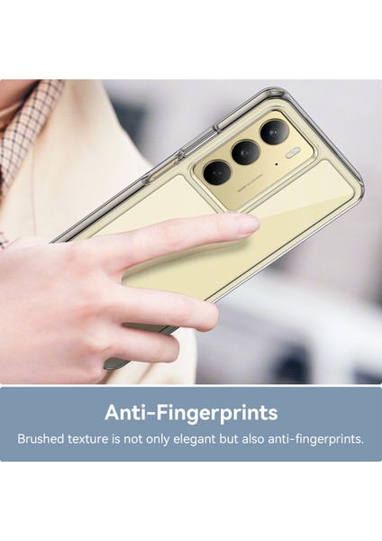 Oppo Realme 14X 5g Kılıf, Şeffaf Tasarımlı Darbeye Dayanıklı Telefon Kılıfı, Tampon Hibrit Şeffaf Kapak Oppo Realme 14X 5g (Yurt Dışından) indirimleri