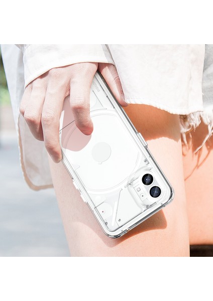 Nothing Phone 1 Kılıf, Şeffaf Tasarımlı Darbeye Dayanıklı Telefon Kılıfı, Tampon Hibrit Şeffaf Kapak Nothing Phone 1 (Yurt Dışından) indirimleri