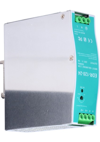 EDR‑120‑24 Ray Güç Kaynağı Endüstriyel 5A 120W Sabit Ray Güç Kaynağı AC100‑240V (Yurt Dışından)
