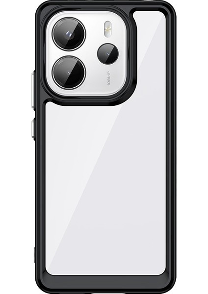 Xiaomi Redmi Note 14 4g Kılıf, Şeffaf Tasarımlı Darbeye Dayanıklı Telefon Kılıfı, Tampon Hibrit Şeffaf Kapak Xiaomi Redmi Note 14 4g (Yurt Dışından)