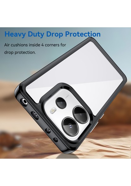 Xiaomi Redmi Note 14 4g Kılıf, Şeffaf Tasarımlı Darbeye Dayanıklı Telefon Kılıfı, Tampon Hibrit Şeffaf Kapak Xiaomi Redmi Note 14 4g (Yurt Dışından) fırsatları