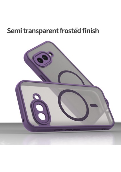 Google Pixel 9A Telefon Kılıfı, Manyetik Darbeye Dayanıklı Telefon Kılıfı, Şeffaf Hibrit Kapak Google Pixel 9A (Yurt Dışından) indirimleri