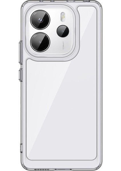 Xiaomi Redmi Note 14 4g Kılıf, Şeffaf Tasarımlı Darbeye Dayanıklı Telefon Kılıfı, Tampon Hibrit Şeffaf Kapak Xiaomi Redmi Note 14 4g (Yurt Dışından)