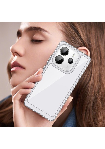 Xiaomi Redmi Note 14 4g Kılıf, Şeffaf Tasarımlı Darbeye Dayanıklı Telefon Kılıfı, Tampon Hibrit Şeffaf Kapak Xiaomi Redmi Note 14 4g (Yurt Dışından) fırsatları