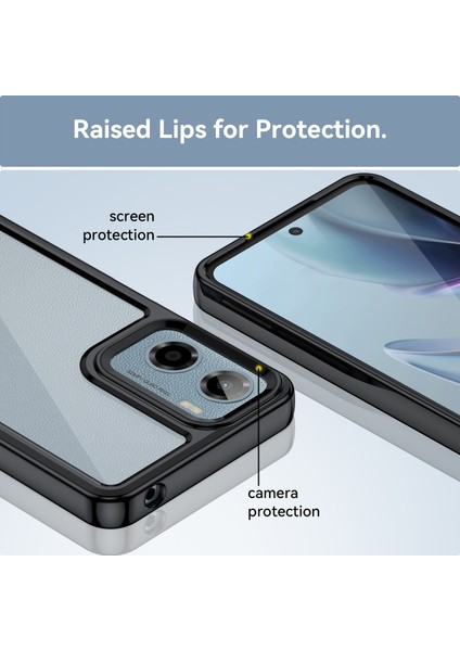 Motorola Moto G05 Kılıf, Şeffaf Tasarımlı Darbeye Dayanıklı Telefon Kılıfı, Tampon Hibrit Şeffaf Kapak Motorola Moto G05 (Yurt Dışından) indirimleri