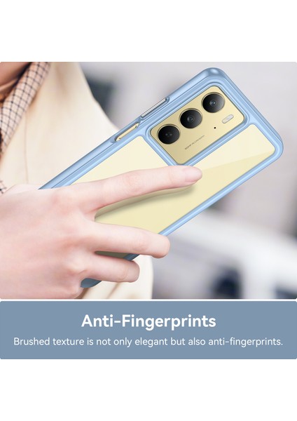 Oppo Realme 14X 5g Kılıf, Şeffaf Tasarımlı Darbeye Dayanıklı Telefon Kılıfı, Tampon Hibrit Şeffaf Kapak Oppo Realme 14X 5g (Yurt Dışından) fırsatları