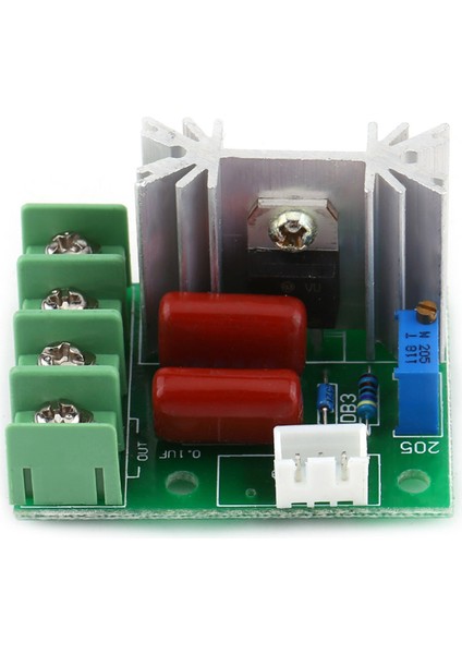 Ac 50-220V 2000W Scr Elektrik Voltaj Regülatörü Sıcaklık/motor Hız Kontrol Cihazı Işık Kısıcı (Yurt Dışından)
