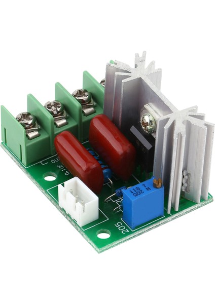 Ac 50-220V 2000W Scr Elektrik Voltaj Regülatörü Sıcaklık/motor Hız Kontrol Cihazı Işık Kısıcı (Yurt Dışından)