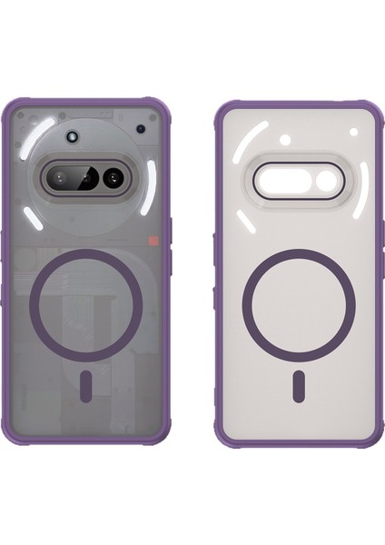 Nothing Phone 3A Pro Telefon Kılıfı, Manyetik Darbeye Dayanıklı Telefon Kılıfı, Şeffaf Hibrit Kapak Nothing Phone 3A Pro (Yurt Dışından) fiyatları