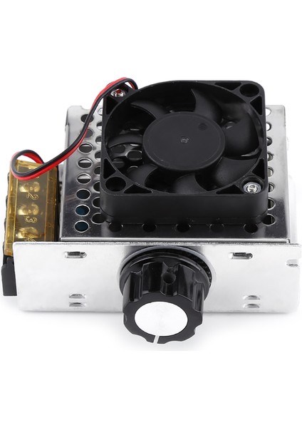 4000W Scr Elektrik Voltaj Regülatörü Dimmer Sıcaklık Motor Hız Kontrol Cihazı Fanlı (Yurt Dışından)