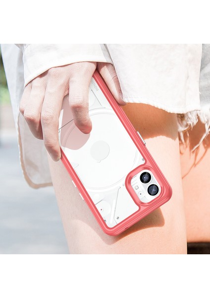 Nothing Phone 1 Kılıf, Şeffaf Tasarımlı Darbeye Dayanıklı Telefon Kılıfı, Tampon Hibrit Şeffaf Kapak Nothing Phone 1 (Yurt Dışından) fırsatları