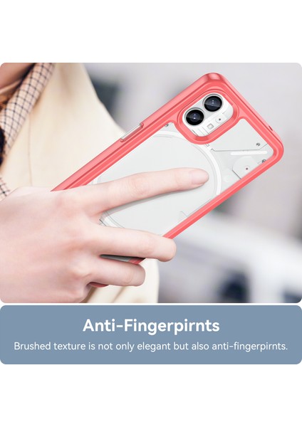 Nothing Phone 1 Kılıf, Şeffaf Tasarımlı Darbeye Dayanıklı Telefon Kılıfı, Tampon Hibrit Şeffaf Kapak Nothing Phone 1 (Yurt Dışından) indirimleri