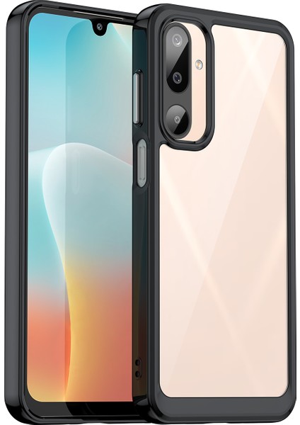 Samsung Galaxy M16 5g Kılıf, Şeffaf Tasarımlı Darbeye Dayanıklı Telefon Kılıfı, Tampon Hibrit Şeffaf Kapak Samsung Galaxy M16 5g (Yurt Dışından)