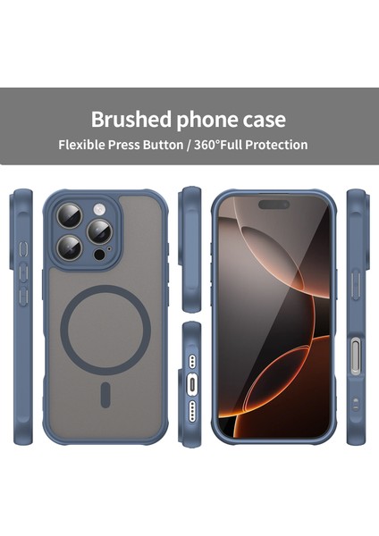 Iphone 15 Pro Telefon Kılıfı, Manyetik Darbeye Dayanıklı Telefon Kılıfı, Şeffaf Hibrit Kapak Iphone 15 Pro (Yurt Dışından) fiyatları