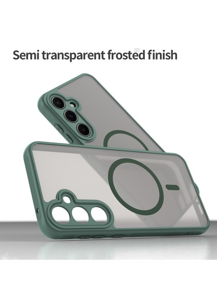 Samsung Galaxy A56 5g Telefon Kılıfı, Manyetik Darbeye Dayanıklı Telefon Kılıfı, Şeffaf Hibrit Kapak Samsung Galaxy A56 5g (Yurt Dışından) fiyatları