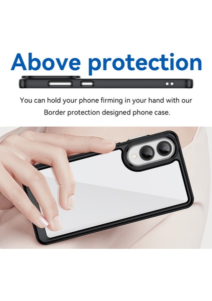 Samsung Galaxy S25 Edge Kılıf, Şeffaf Tasarımlı Darbeye Dayanıklı Telefon Kılıfı, Tampon Hibrit Şeffaf Kapak Samsung Galaxy S25 Edge (Yurt Dışından) indirimleri