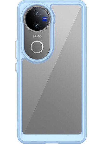 Vivo V50 Kılıf, Şeffaf Tasarımlı Darbeye Dayanıklı Telefon Kılıfı, Tampon Hibrit Şeffaf Kapak Vivo V50 (Yurt Dışından)