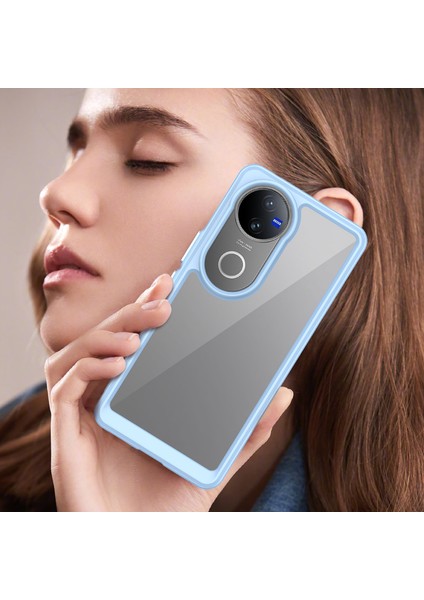 Vivo V50 Kılıf, Şeffaf Tasarımlı Darbeye Dayanıklı Telefon Kılıfı, Tampon Hibrit Şeffaf Kapak Vivo V50 (Yurt Dışından) modelleri