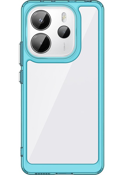 Xiaomi Redmi Note 14 4g Kılıf, Şeffaf Tasarımlı Darbeye Dayanıklı Telefon Kılıfı, Tampon Hibrit Şeffaf Kapak Xiaomi Redmi Note 14 4g (Yurt Dışından)