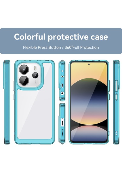 Xiaomi Redmi Note 14 4g Kılıf, Şeffaf Tasarımlı Darbeye Dayanıklı Telefon Kılıfı, Tampon Hibrit Şeffaf Kapak Xiaomi Redmi Note 14 4g (Yurt Dışından) modelleri