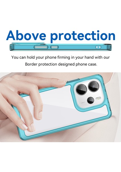 Xiaomi Redmi Note 14 4g Kılıf, Şeffaf Tasarımlı Darbeye Dayanıklı Telefon Kılıfı, Tampon Hibrit Şeffaf Kapak Xiaomi Redmi Note 14 4g (Yurt Dışından) fırsatları