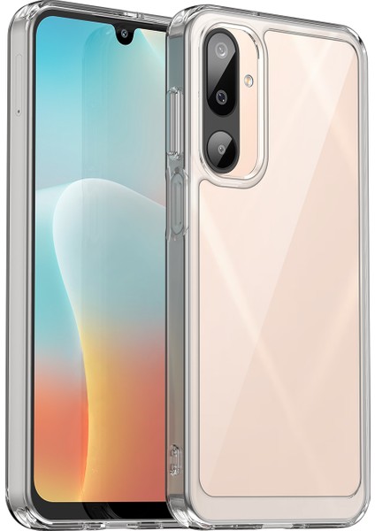 Samsung Galaxy M16 5g Kılıf, Şeffaf Tasarımlı Darbeye Dayanıklı Telefon Kılıfı, Tampon Hibrit Şeffaf Kapak Samsung Galaxy M16 5g (Yurt Dışından)